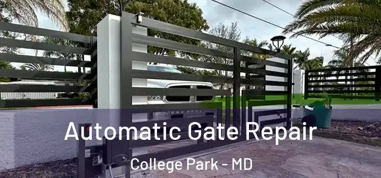  Automatic Gate Repair College Park - MD