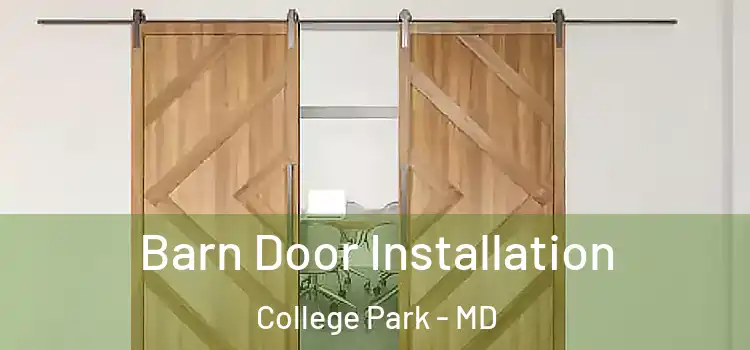 Barn Door Installation College Park - MD