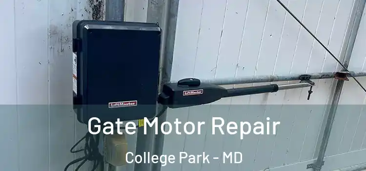  Gate Motor Repair College Park - MD