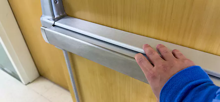 Installing a Push Bar on a Door College Park