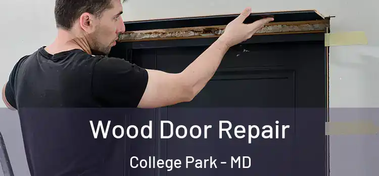 Wood Door Repair College Park - MD